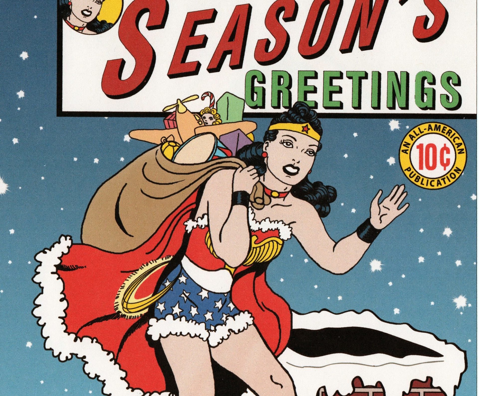 wonder woman 1984 christmas ornament